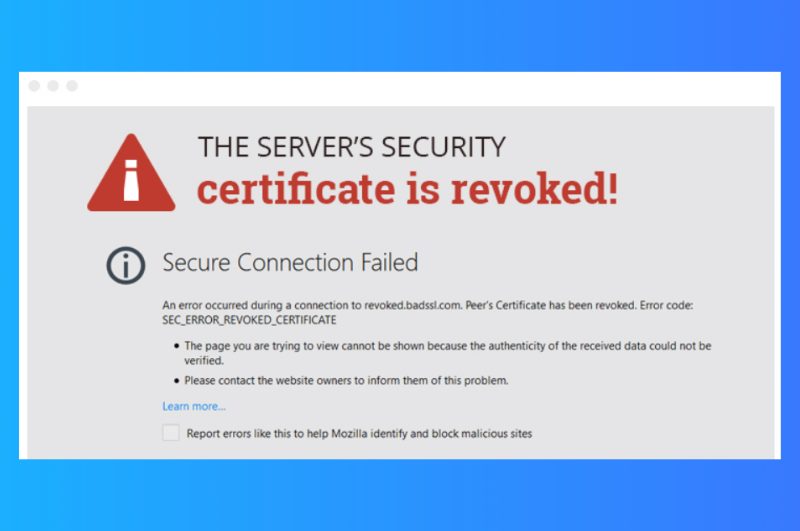 Letsencrypt certificate